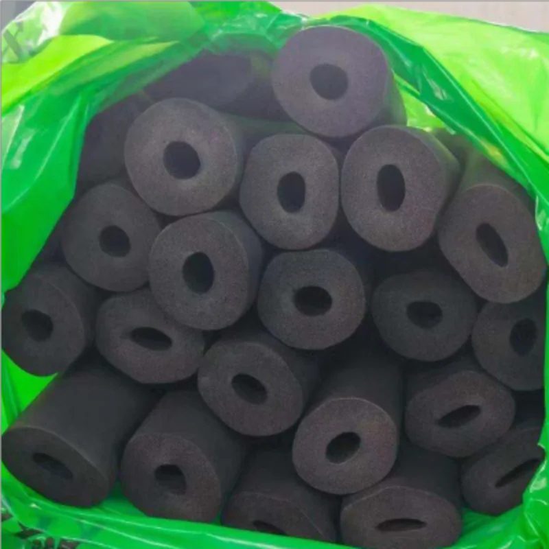 Flame retardant soft foam rubber tube insulation rubber foam pipe closed cell rubber foam tube