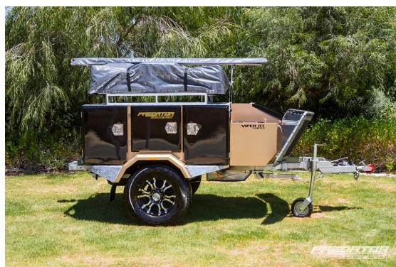 Best factory price high quality Australia Standard Off-road trailer with roof tent OEM