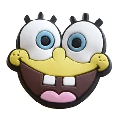 2022 Custom 3D luxury shoe charms Sponge Bob PVC 1000 mixed croc charms anime cartoon croc charm