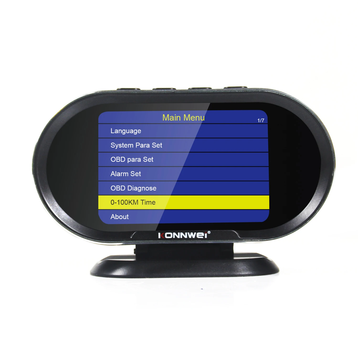 Professional Automotive OBD2 Scanner KW206 On-board Computer OBDII Car Digital HUD Fuel Consumption Water Temperature Gauge Tool