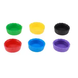 Kitchen Gadgets Reusable Multicolor Sealer Covers Silicone Bottle Caps For Soda Bottle