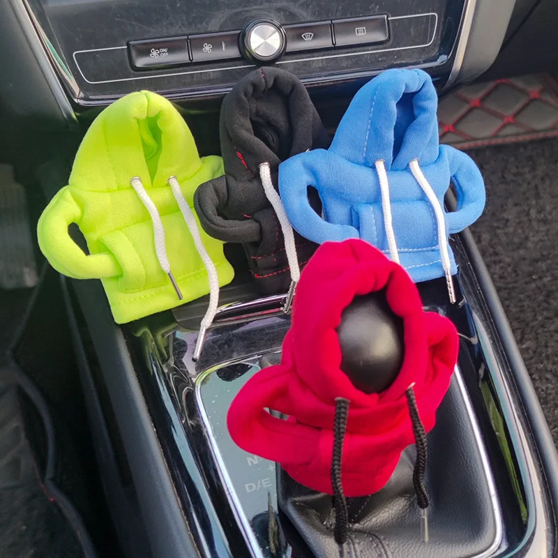 car decoration gear shift knob hooded cover