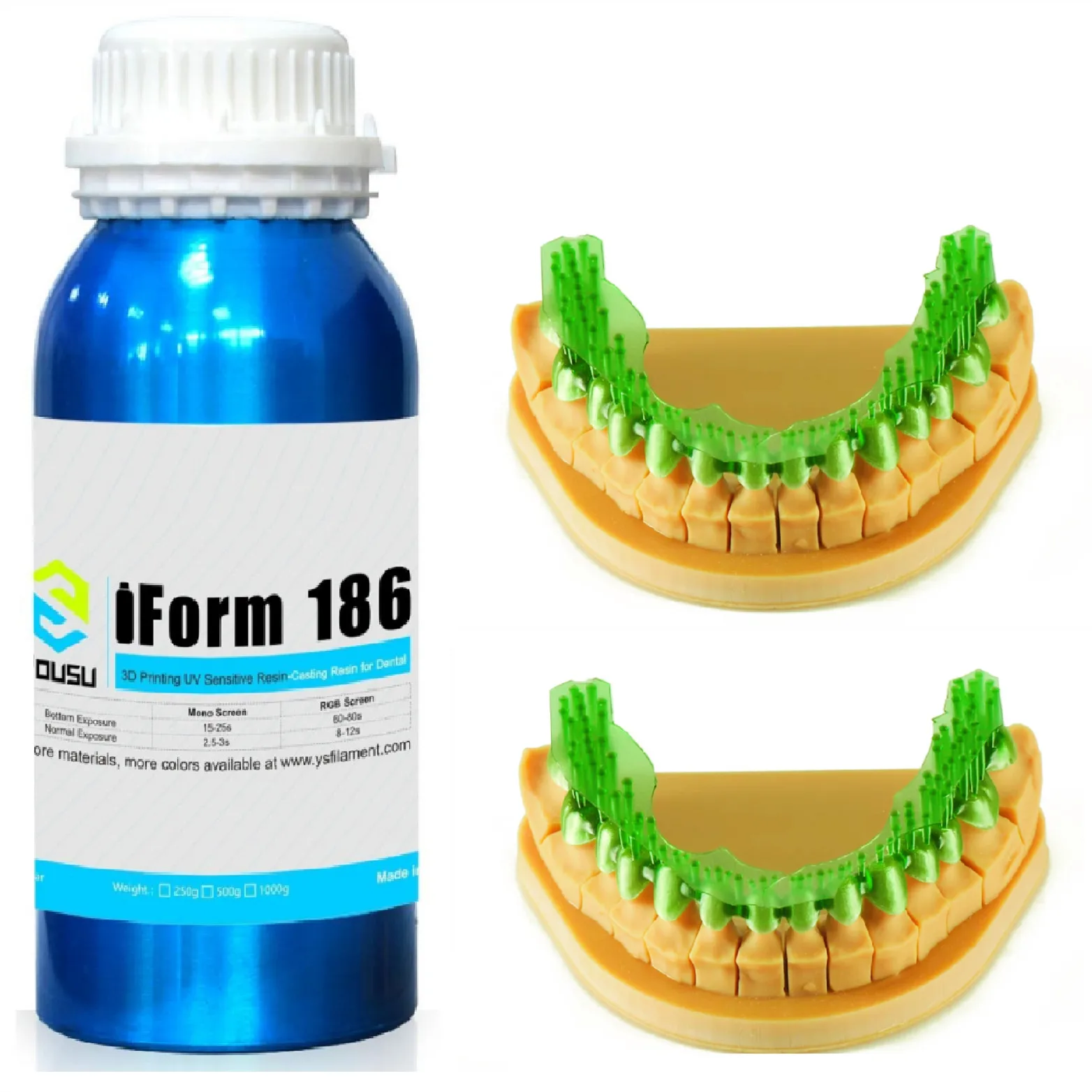 Castable resin jewelry dental resin  20%-60% high wax 405nm LCD DLP 1000g 3D Printer resin