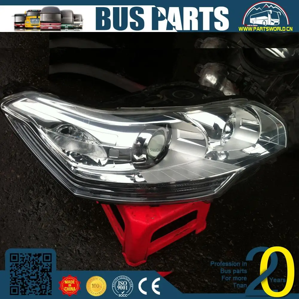 Chinese bus parts vw t5 headlight polo projector WEICHAI engine