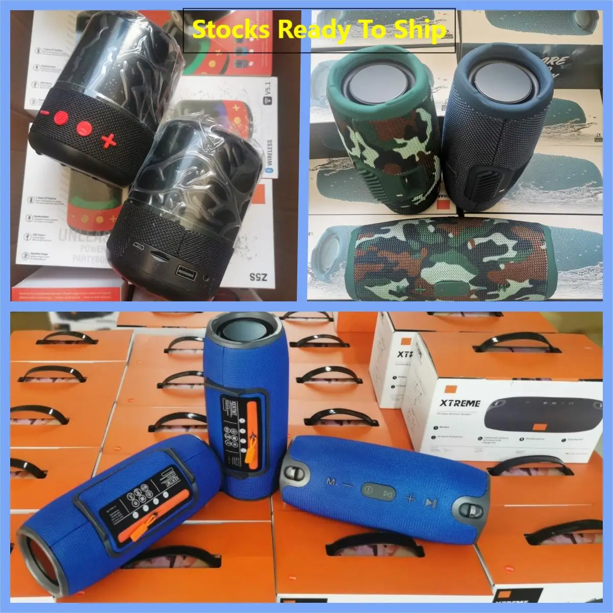 Brand New For JB L XTREME Mini Bt Speaker Ip67 Waterproof Deep Bass Sound Speaker Wireless BT 5.1 Speaker Portable