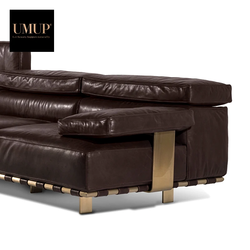 3 seaters brown leather couch set sofa italian design imported italian genuine leather sofa designs modern