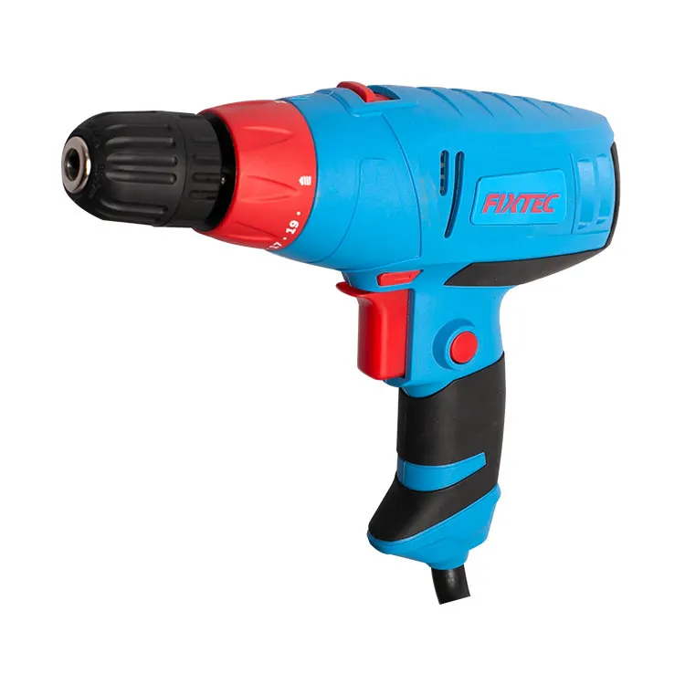 FIXTEC Power Tools Electric Drilling Machine Portable Electric Drill 10mm for Wood Steel