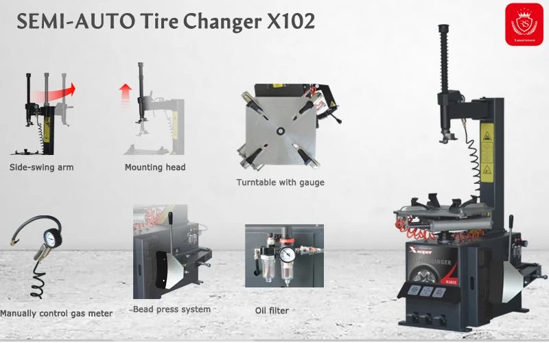 Car and Truck Wheel Repair Tire Tyre Changers Machine and Balancer Combo Used for Sale