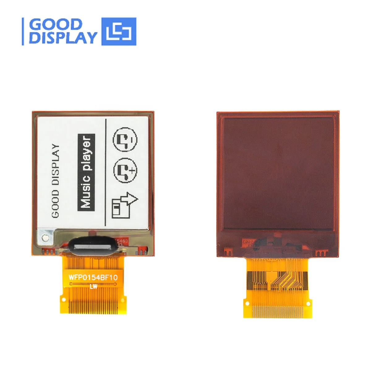 Small E Ink Panel Partial Refresh 1.54 inch e-ink flexible paper