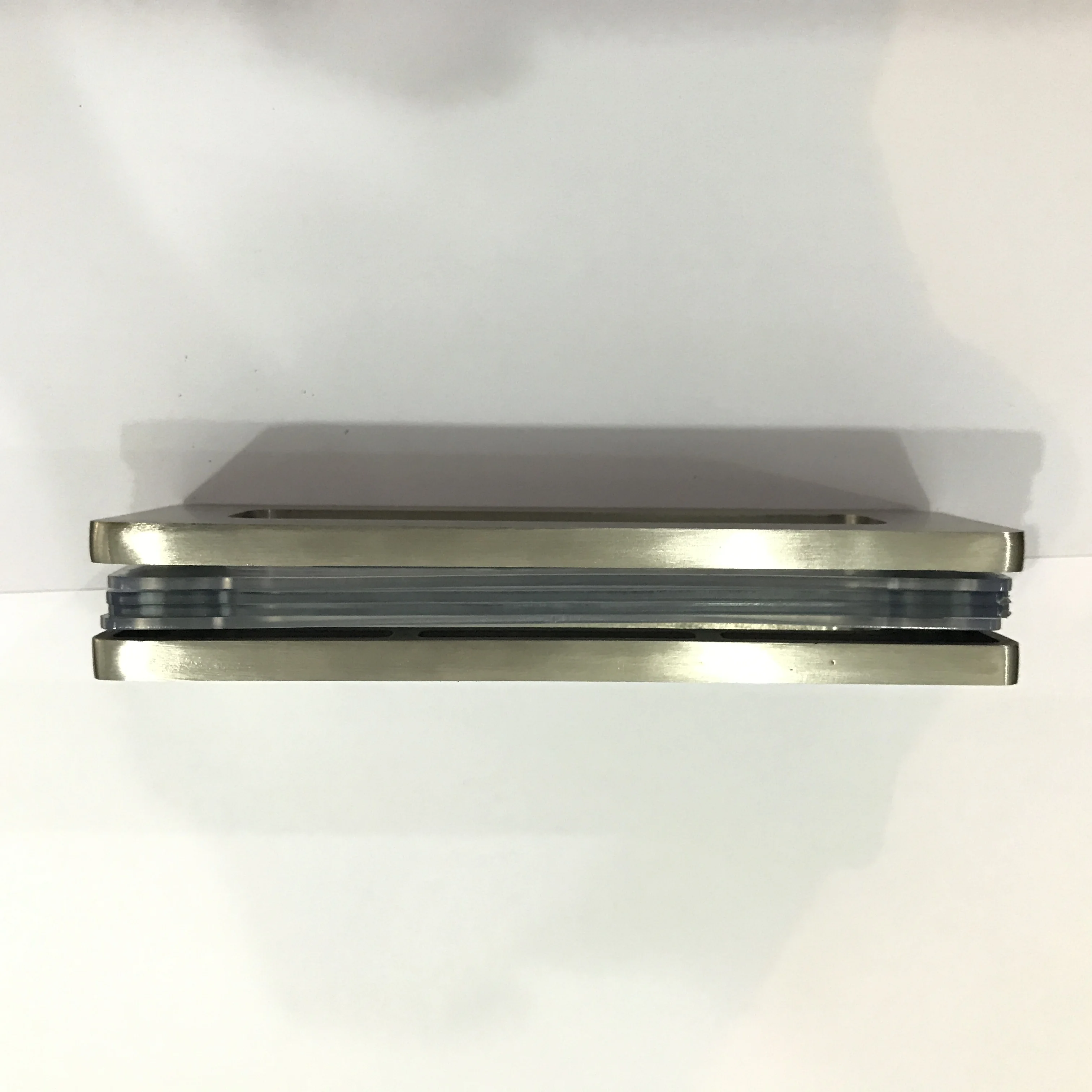 Нержавеющая сталь литье 304 квадратная ванная комната стеклянная дверь раздвижная дверная ручка