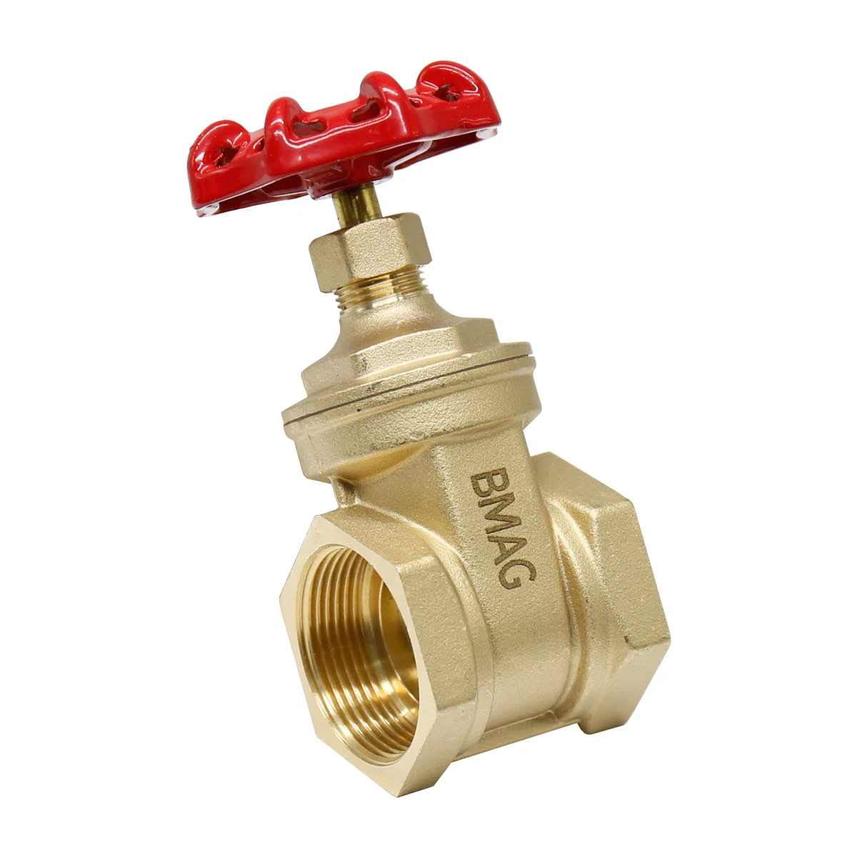 Non Rising CuZn39Pb3 CZ121 1/2inch to 4inch PN16 WOG Waste Water Gate Valve for Water Control
