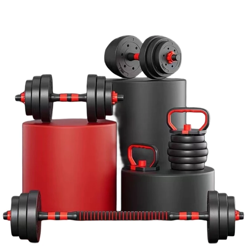 Buy online low price high quality durable woman adjustable barbells dumbbell set 50 kg