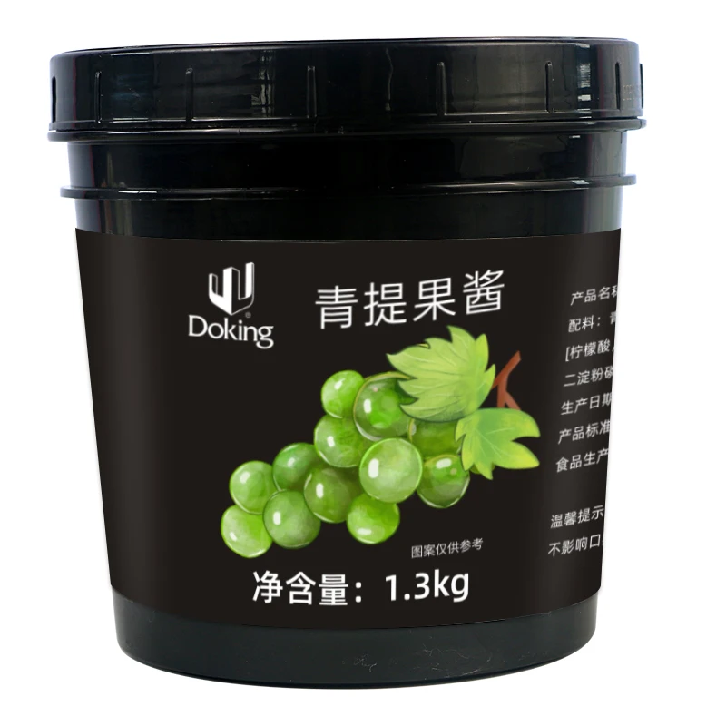 Green Grape Jam  smooth and elastic, it can be paired with desserts and drinks