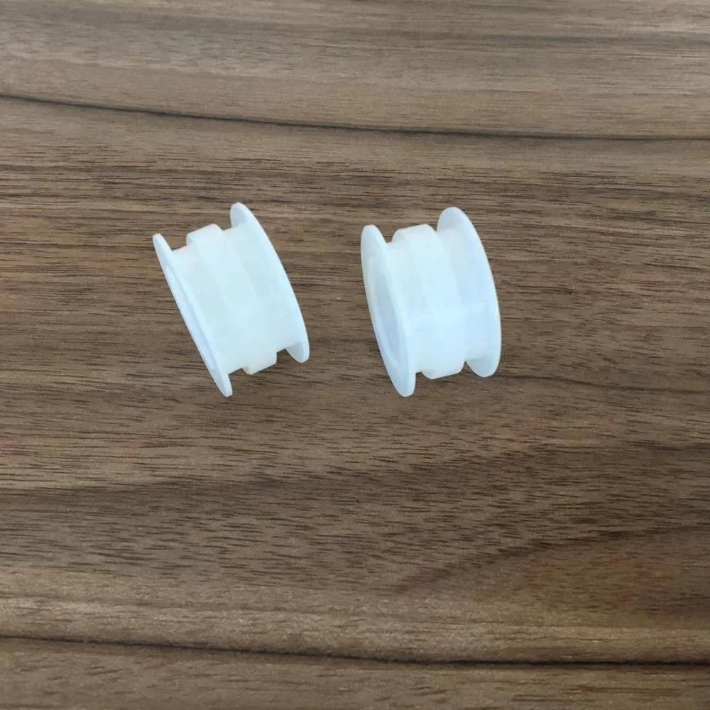 manufacturer custom made Plastic Material and Small plastic V-groove pulley wheel with 4 grooves