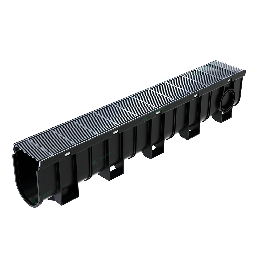 Outdoor Plastic Building Material Ditch Drain Trench Channel for Drainage