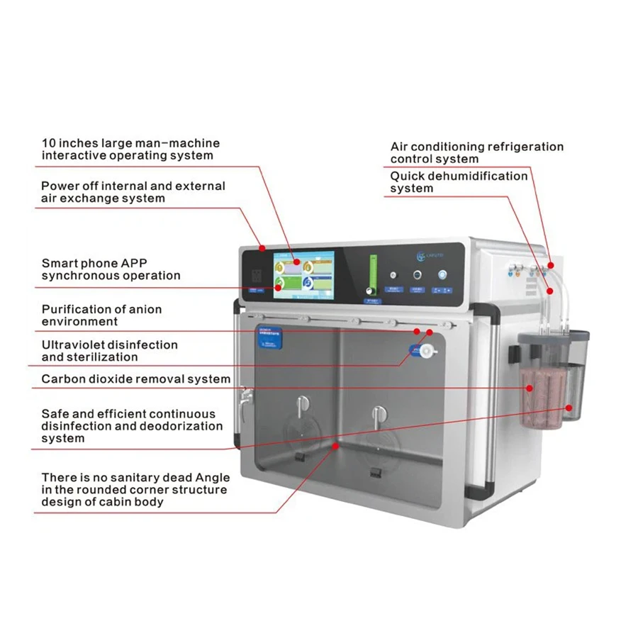 Vetoo Veterinary ICU Incubator CIU cage for cats dogs  Small Animal Incubator Veterinary Equipment For Clinic
