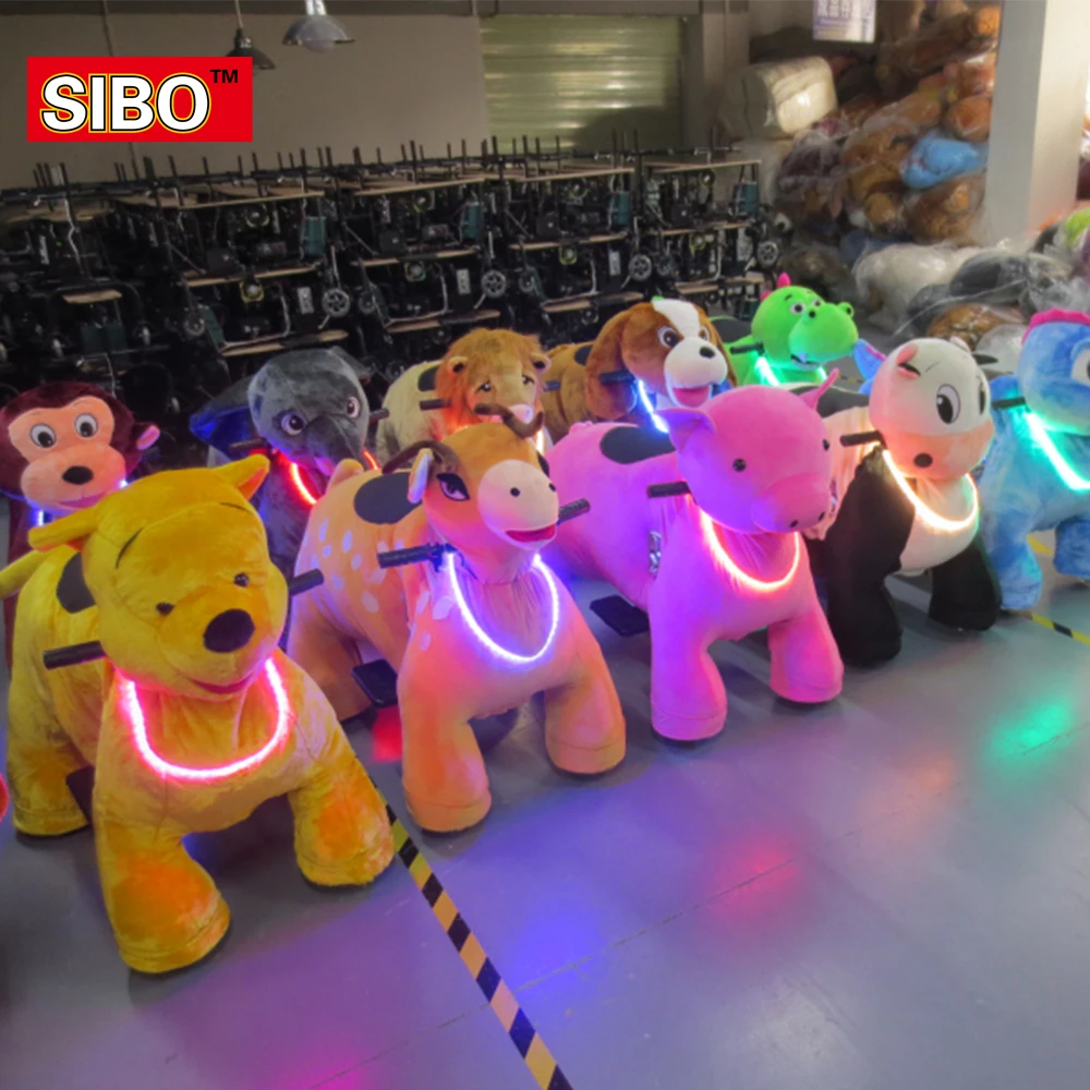 coin-operated walking battery mountable animals electric animal ride on toy on mall