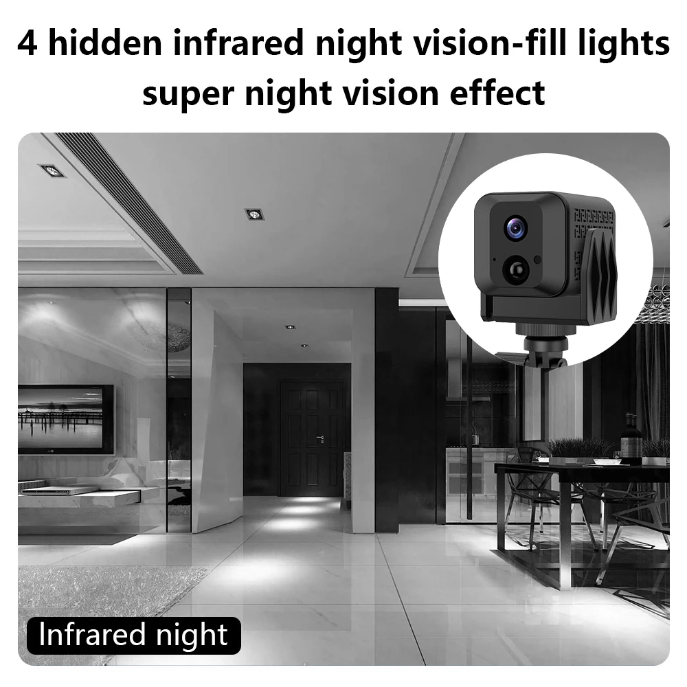 Shirestar Camara Sport Cam 4K Ultra Hd Dv Car Video Recorder Smallest Cctv Camera Digital Mini Type C Micro