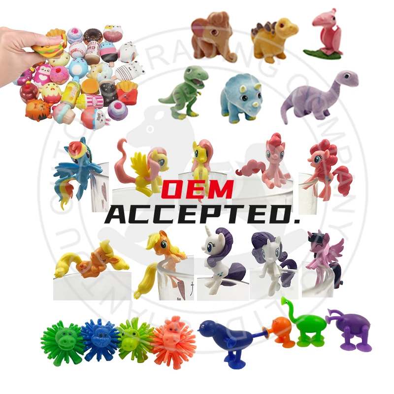OEM  2D/3D custom made PVC figures surprise toy plastic OEM collectible toys from Qutong manufacturer