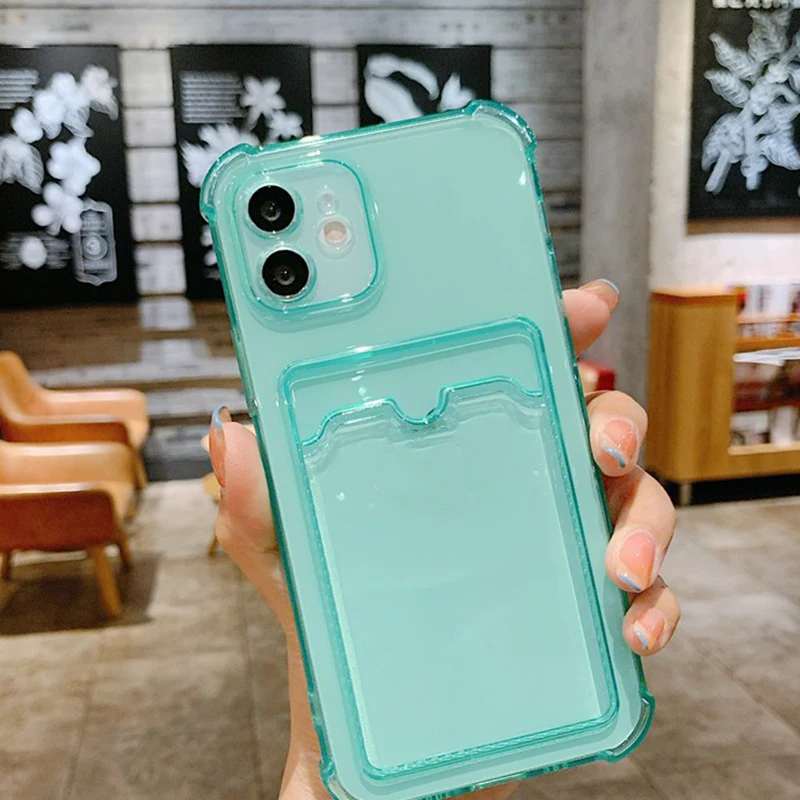 Popular soft protective case for iphone 11 12 13  for Apple card bag phone case