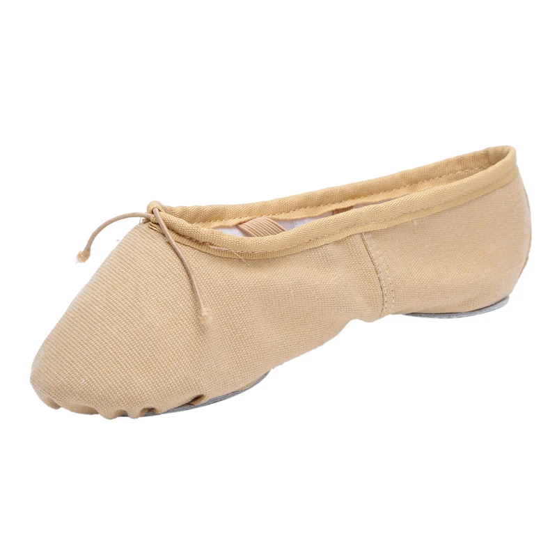 factory outlet high quality ballet shoes canvas satin dance shoes ballet shoes
