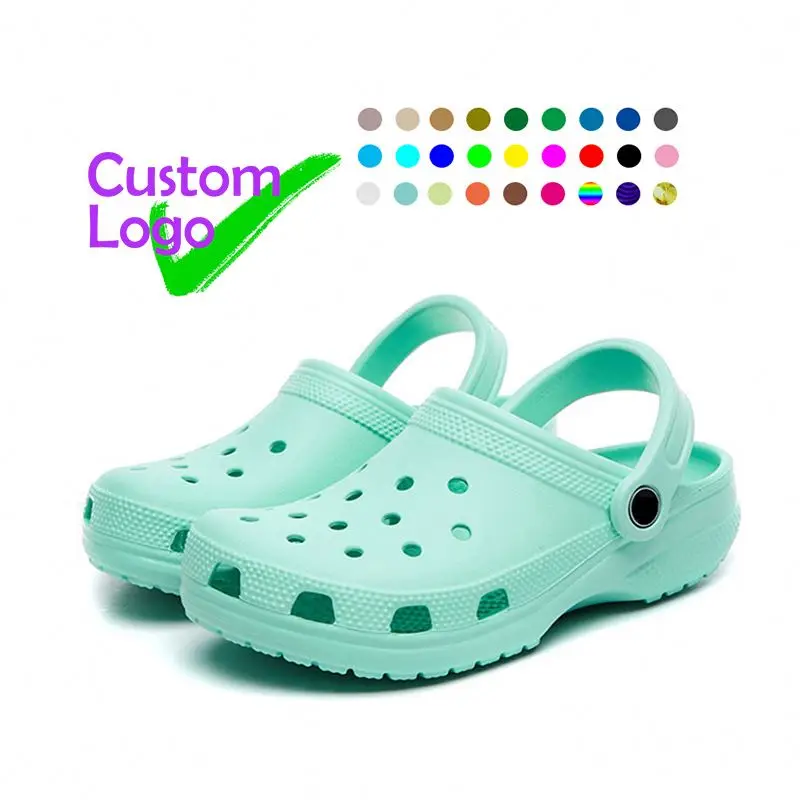 Men Clog Shoes India Private Label Garden Clogs Sexy For Women Luminous Glow Platform Eva Outsole Bling Women Hole