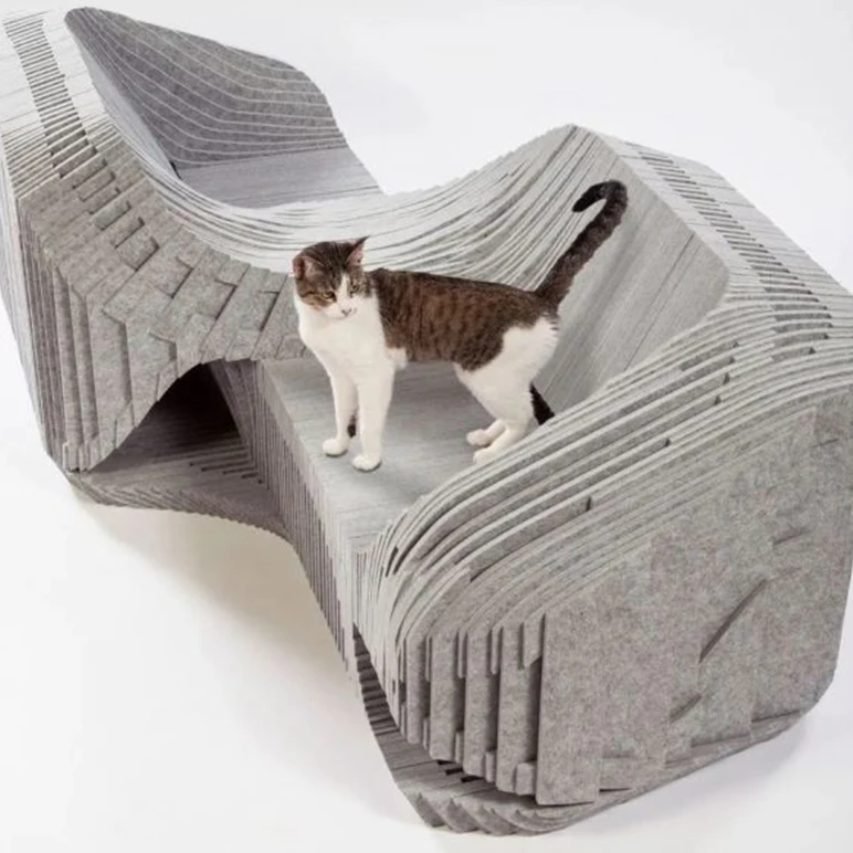 OEM Manufacturing Pet/Polyester Industrial Fabric Nonwovens Needle Punched Felt Non Woven for clothes