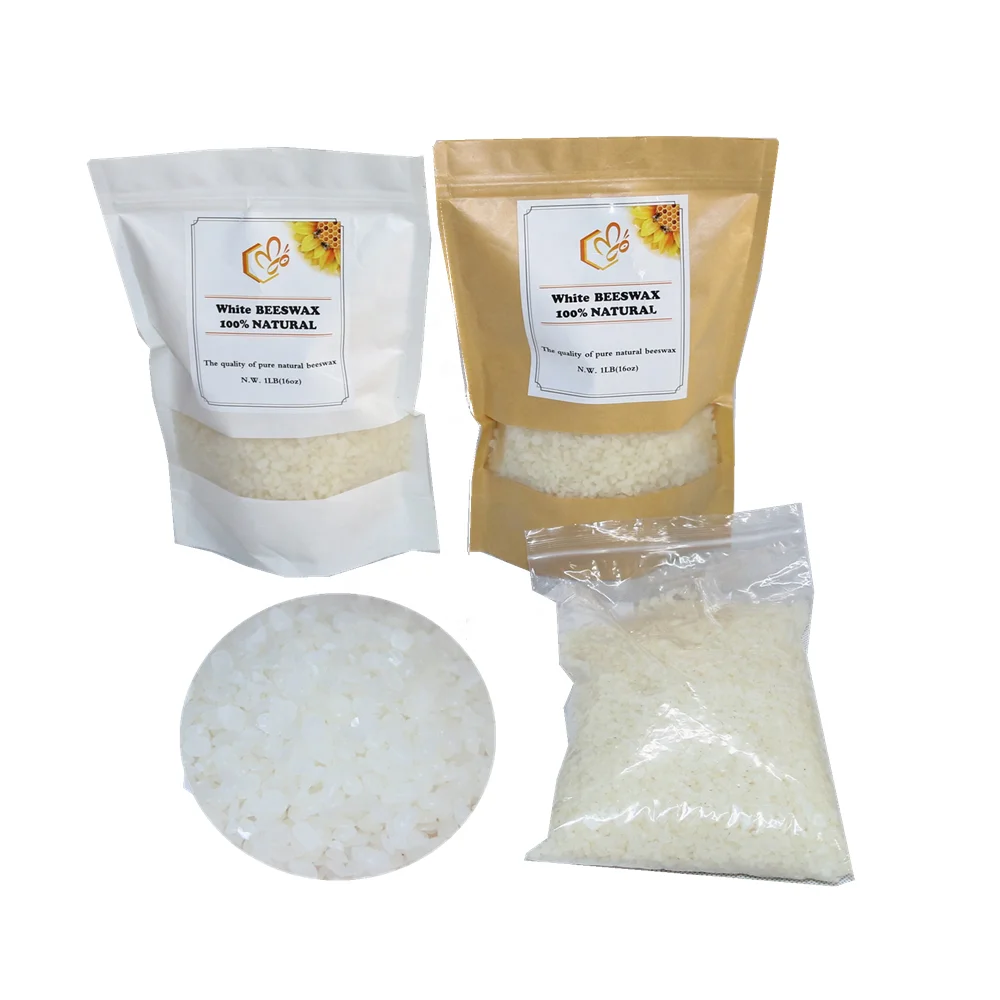 Высшее качество, косметический класс, 100% натуральный пчелиный воск в гранулах, распродажа, белый пчелиный воск