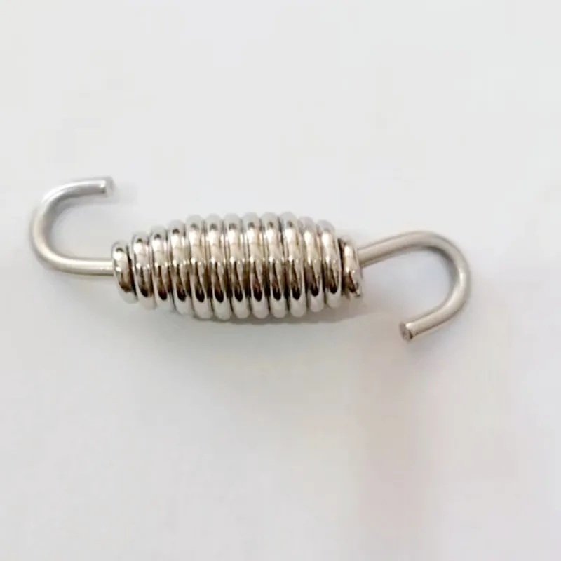 Grade5  motorcycle exhaust pipe tube Slip Joint Connectors titanium swivel snap hook tension side stand  Drum Pedal spring