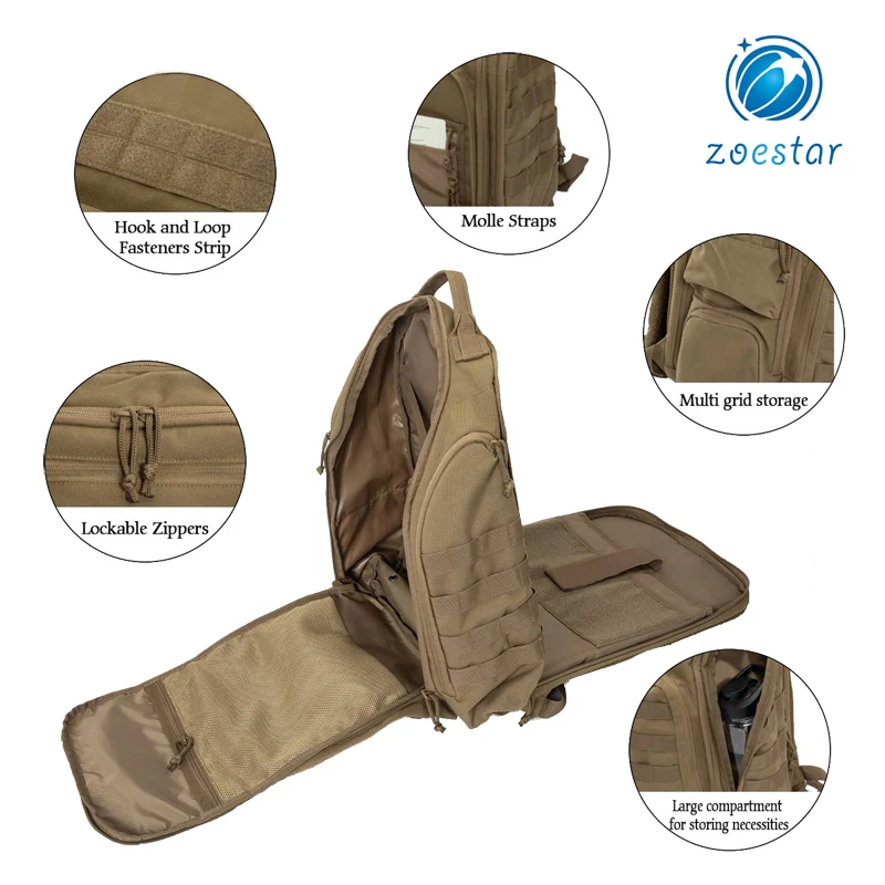 Tactical Combat Equipment Bag 3-day Assault Backpack 17' Laptop Rucksack for  Outdoor survival Trekking Camping Hiking