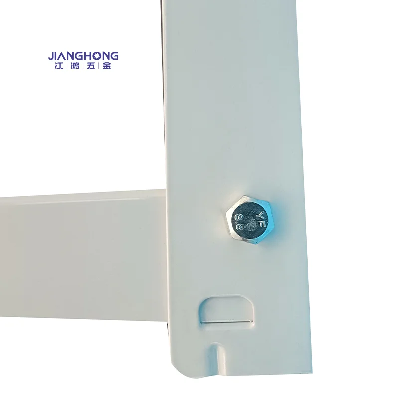 Outdoor Heavy Duty Folding Wall Mounting Ac Stand Bracket For Air Conditioner
