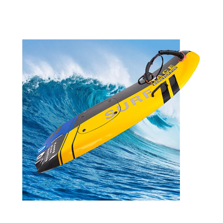 BESTEVE Carbon Fiber Surfboard Power Jet Water Sport Engine Petrol Gas Powered Model Board Ocean Waters