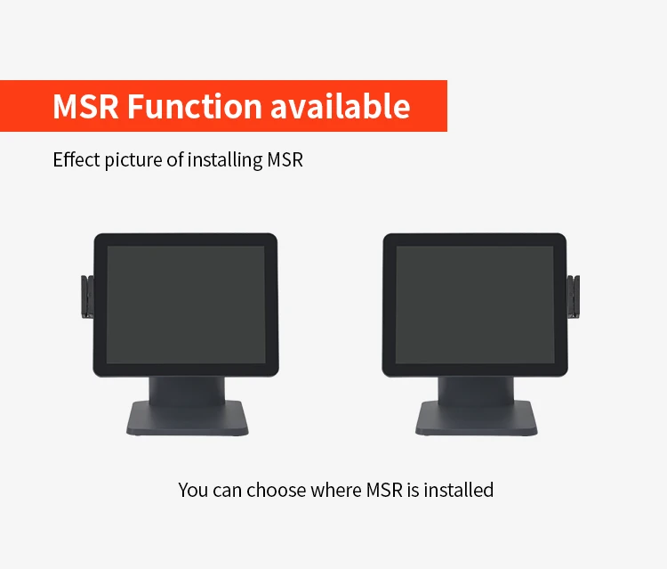 15.6 Inch Point Of Sale POS Terminal Restaurant All In One Touch POS Machine Windows POS Systems