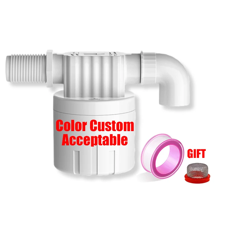 China manufacturers floating ball valves OEM custom design color aquarium water tank water level control valve