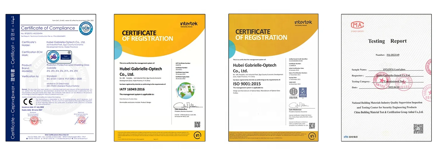 Factory manufacture transparent  H-K9 optical glass materials glass blanks with surface polished