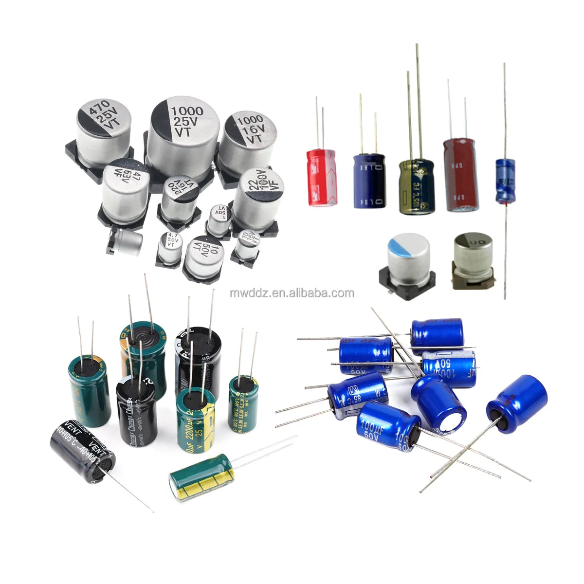 UPV0J101MFD1TA оригинальный электронный электролитический конденсатор 100UF 20% 6,3 В радиальный AEC-Q200 автомобильный конденсатор