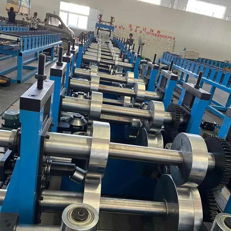 Angle channel production machine steel purline production line machine to manufacture metal profiles