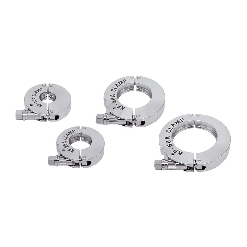 NW16 NW25 NW40 NW50 Stainless Steel KF Tension Lock Clamp
