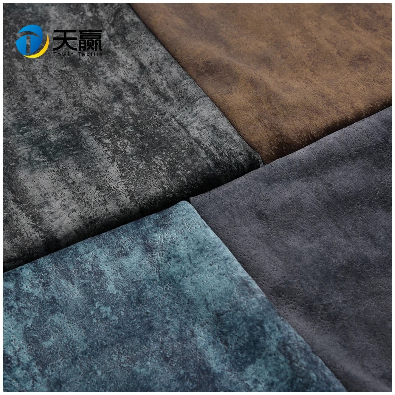 
100% Polyester warp knitted hot sale printing holland velvet fabric 