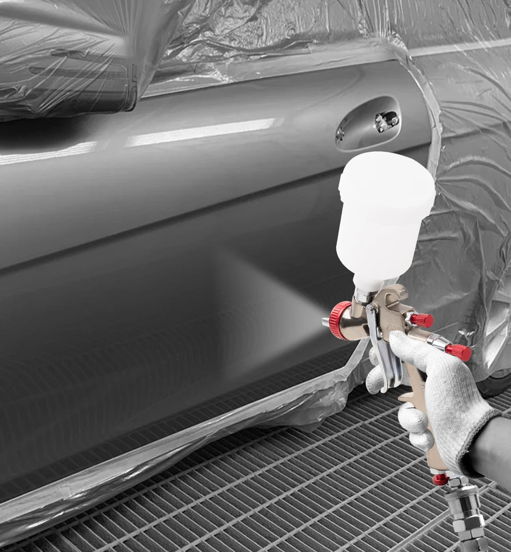 AEROPRO R100 High Quality Auto Paint Air Car Spray Gun LVLP for Car Primer Detail Coating