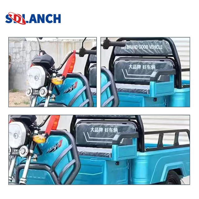 China Manufacturer Electric Tricycle For Passengers And Cargo