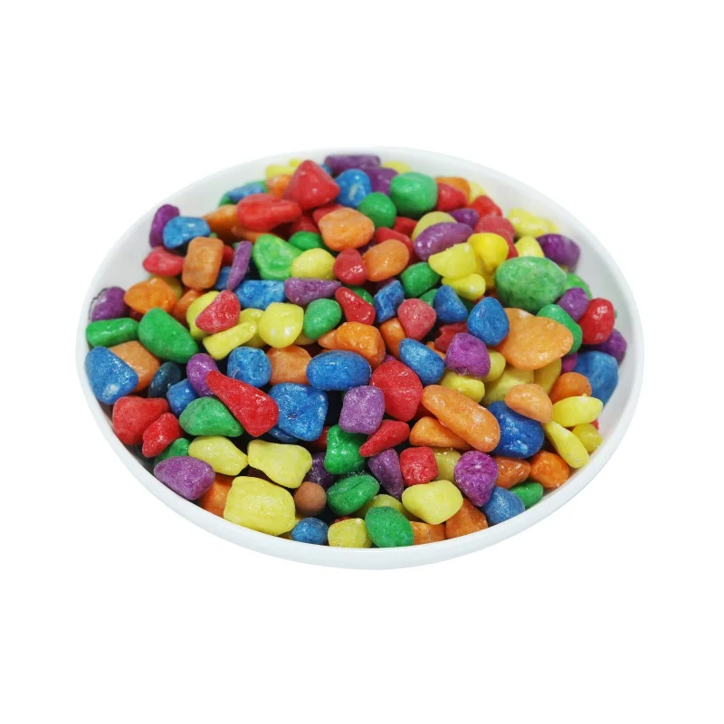 beautiful rare laboratory colored crushed stones chart synthetic multi color cristal glass salt broken stones mix colorful