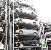 Energy Saving Customized Smart motor driven plc control automatic rotary car parking system vertical car parking system