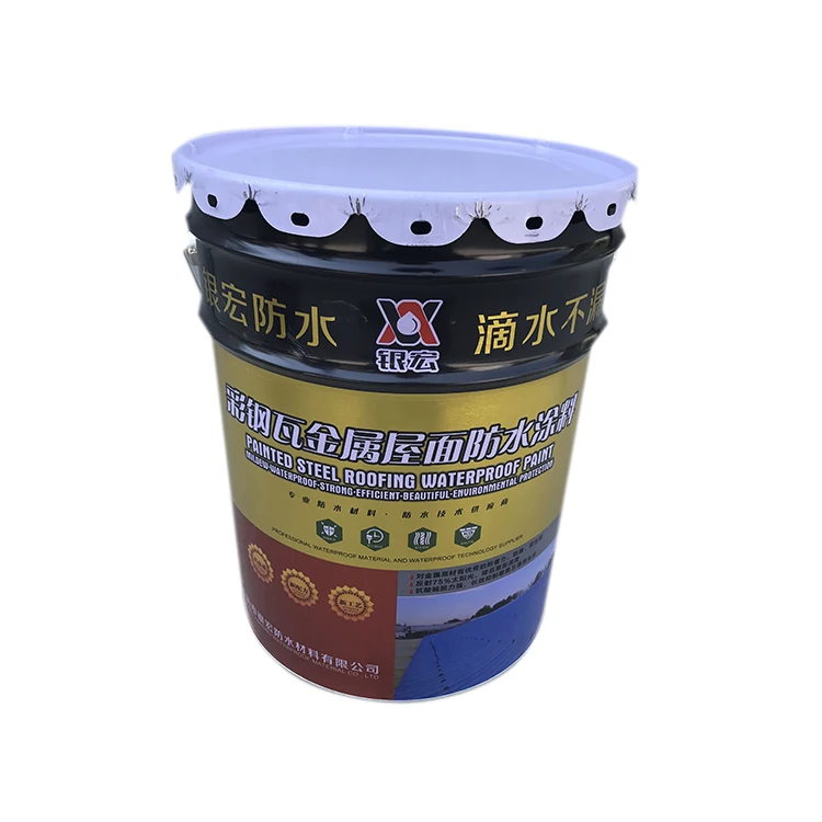 
Wholesale Bucketed Polyurethane Roof Paint Waterborne Polyurethane Waterproof Coating 