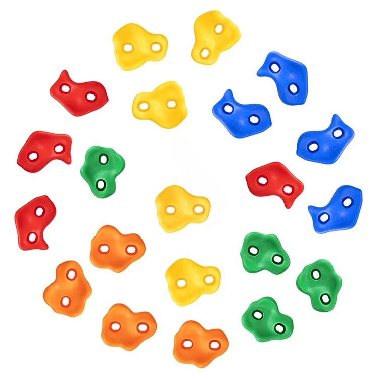 Factory Direct Sales Wall Grips Kit Rock Climbing Holds Rocks Climbing Stones Playground Rock Climbing For Kids