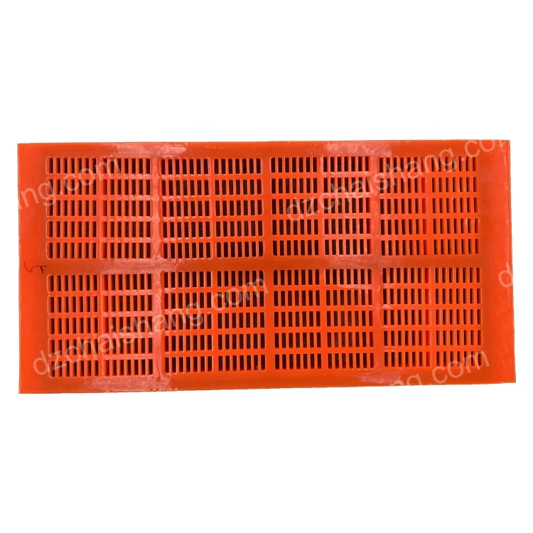 High Efficiency Linear Vibrating Sieve Polyurethane Mining Vibrating Screen Mesh Pu Vibrating Sieve Dewatering Screen