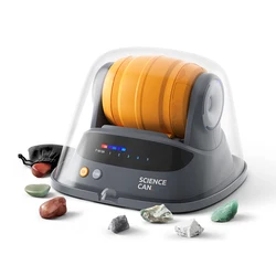 Science Can Rock Polisher Stone Tumbler Rock Kit Making Gemstones Rock Tumbler Kit STEM Toy for 8+ Year Old Kid