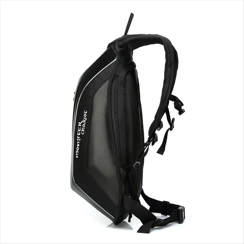 Eva Riding Bag Pack Waterproof Motorcycle Rider Shoulder Travel Bag Large Capacity Full Helmet Waterproof Hard Shell Backpack