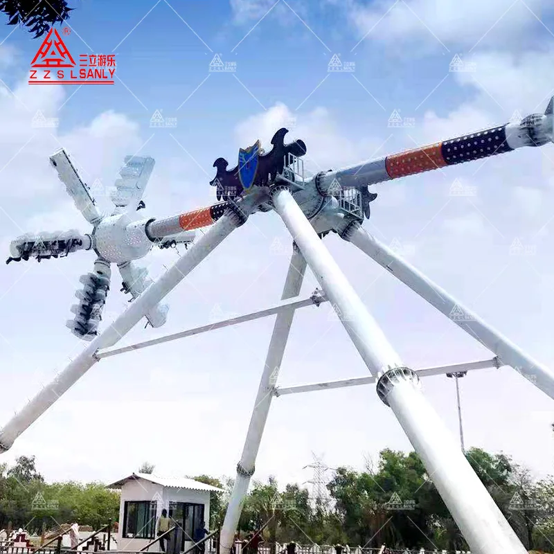 360 Degree Swing Large Pendulum Rides Thrilling Amusement Park Attractions 360 Degree Big Pendulum For Sale