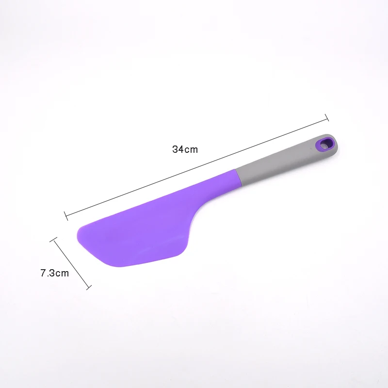 Factory wholesale new item PP and TPR handle kitchen utensil silicone spatula